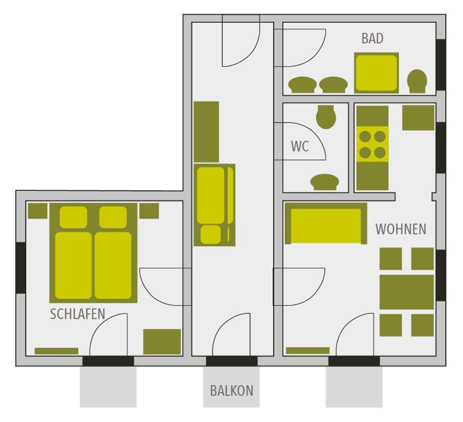 Hus24 Apart otel Schröcken Dış mekan fotoğraf